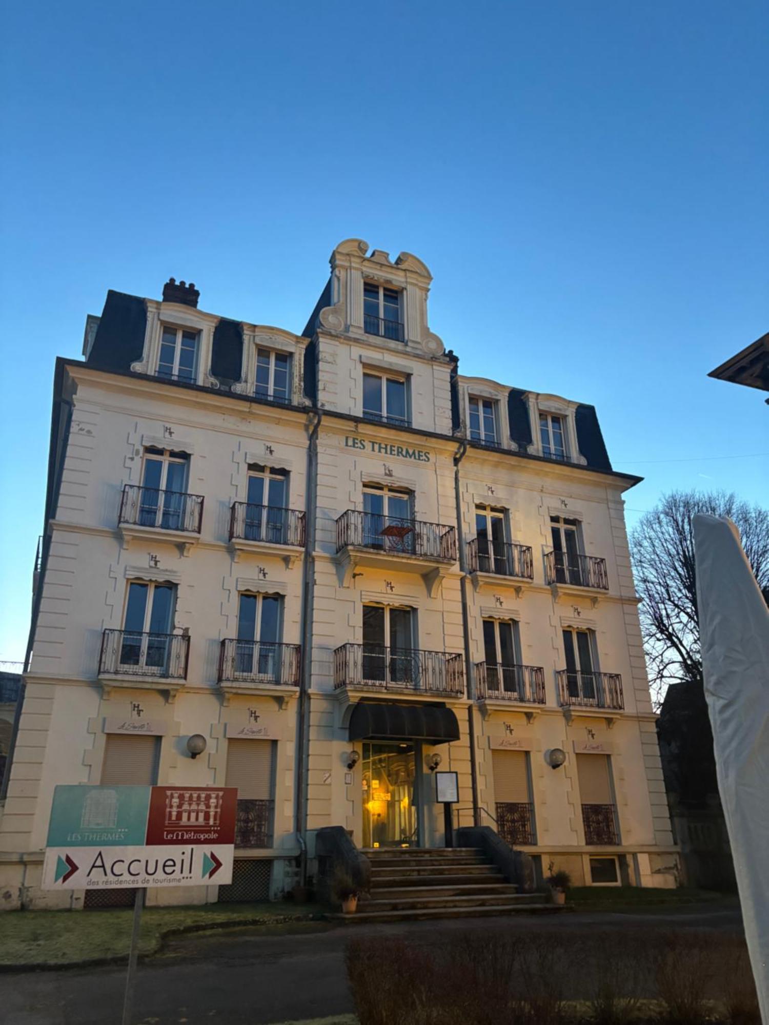 Hotels & Residences - Les Thermes Luxeuil-les-Bains Buitenkant foto